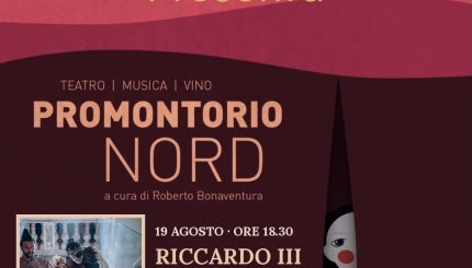 PROMONTORIO NORD, il teatro in cantina: RICCARDO III. IL POTERE A PEZZI